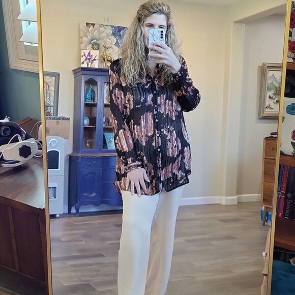 Caffe Marrakesh Top Size M - Picture 2 of 9